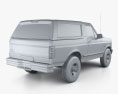 Ford Bronco 1996 Modelo 3D