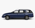 Ford Scorpio wagon 1998 3D 모델  side view