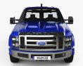 Ford Super Duty F-550 Tow Truck with HQ interior 2007 3d model front view