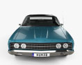 Ford Galaxie 500 fastback 1969 3d model front view