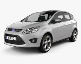 3D model of Ford C-MAX 2014