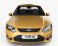 Ford FG Falcon XR6 UTE 2014 3d model front view