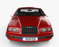 Ford Thunderbird 1983 3d model front view