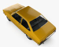 Ford Escort (EU) 1975 Modello 3D vista dall'alto