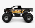 Ford F-150 Monster Truck 2014 3D 모델  side view