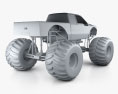 Ford F-150 Monster Truck 2014 3D-Modell