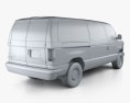 Ford E-Series Passenger Van 2002 3D模型