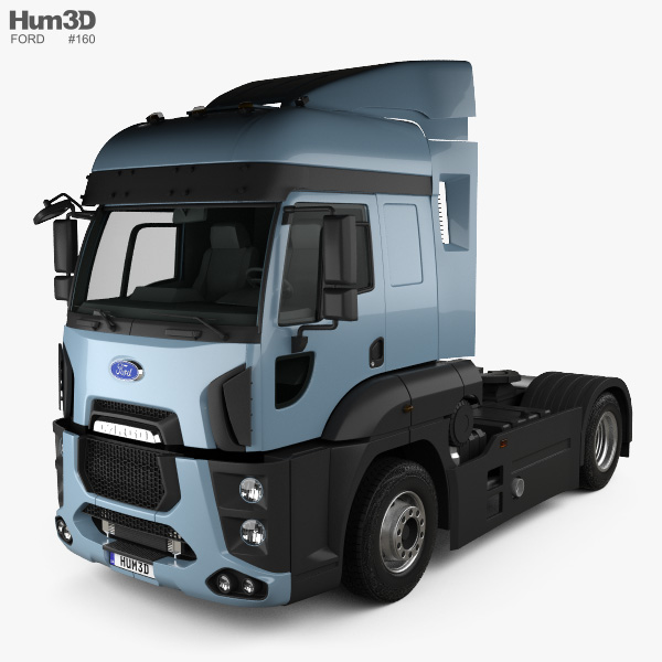 Ford Cargo XHR 牵引车 2014 3D模型