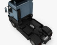 Ford Cargo XHR Sattelzugmaschine 2014 3D-Modell Draufsicht