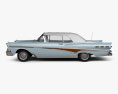 Ford Fairlane 500 Sunliner 1958 3D 모델  side view