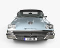 Ford Fairlane 500 Sunliner 1958 3D модель front view