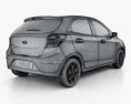 Ford Ka 2017 3D-Modell