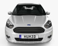 Ford Ka 2017 3d model front view