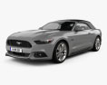 Ford Mustang 컨버터블 2018 3D 모델 