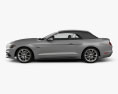 Ford Mustang 컨버터블 2018 3D 모델  side view