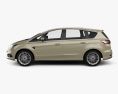 Ford S-Max 2017 3d model side view