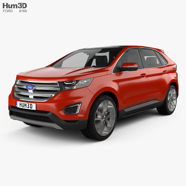 Ford Edge 2017 3D 모델 