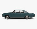 Ford Taunus (P7) 20M Coupe 1968 3D 모델  side view