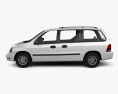 Ford Freestar 2006 3D 모델  side view
