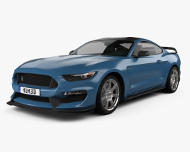 Ford Mustang (Mk6) Shelby GT350R 2019 Modello 3D