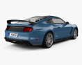 Ford Mustang (Mk6) Shelby GT350R 2019 3d model back view