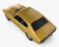 Ford Capri RS 2600 2024 3D-Modell Draufsicht