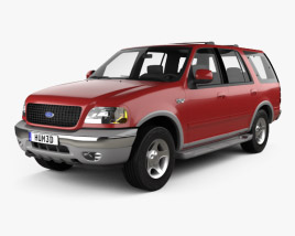 3D model of Ford Expedition 2002
