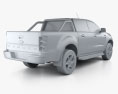 Ford Ranger 더블캡 2017 3D 모델 