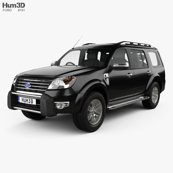 Ford Endeavour 2017 3D-Modell