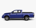 Ford Ranger Extended Cab 2011 Modello 3D vista laterale