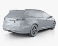 Ford Focus turnier ST 2017 3D模型