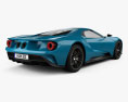 Ford GT Concept 2017 3d model back view