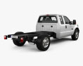 Ford F-450 Super Cab Chassis 2015 3d model back view