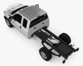 Ford F-450 Super Cab Chassis 2015 3d model top view