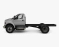 Ford F-650 Regular Cab Chassis 2019 3d model side view