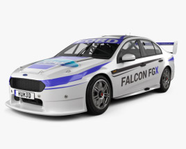 Ford Falcon (FG) V8 Supercars 2018 3D model