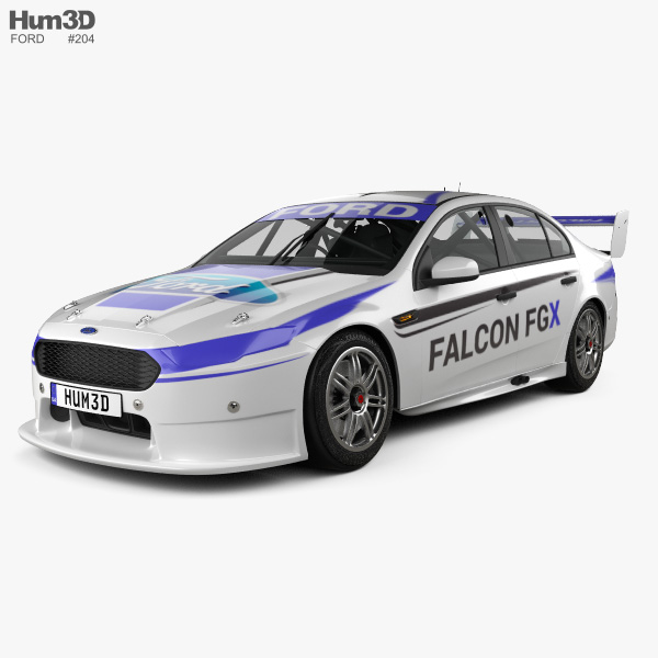 Ford Falcon (FG) V8 Supercars 2018 Modèle 3D
