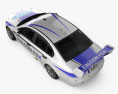 Ford Falcon (FG) V8 Supercars 2018 3D-Modell Draufsicht