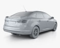 Ford Focus Седан 2017 3D модель
