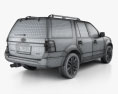 Ford Expedition Platinum 2018 3d model