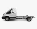 Ford Transit Cab Chassis 2017 3D-Modell Seitenansicht