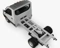 Ford Transit Cab Chassis 2017 3D-Modell Draufsicht