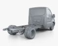 Ford Transit Cab Chassis 2017 Modello 3D