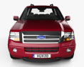 Ford Expedition Limited 2014 3D 모델  front view