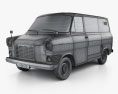 Ford Transit Panel Van 1965 3d model wire render