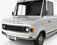 Ford A-Series Kastenwagen 1973 3D-Modell