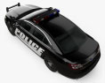 Ford Taurus Police Interceptor sedan 2016 3d model top view