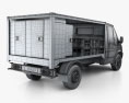 Ford Transit Milk Float Truck 2016 3d model