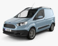 Ford Transit Courier 2018 3D模型