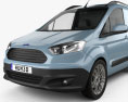 Ford Transit Courier 2018 3D-Modell